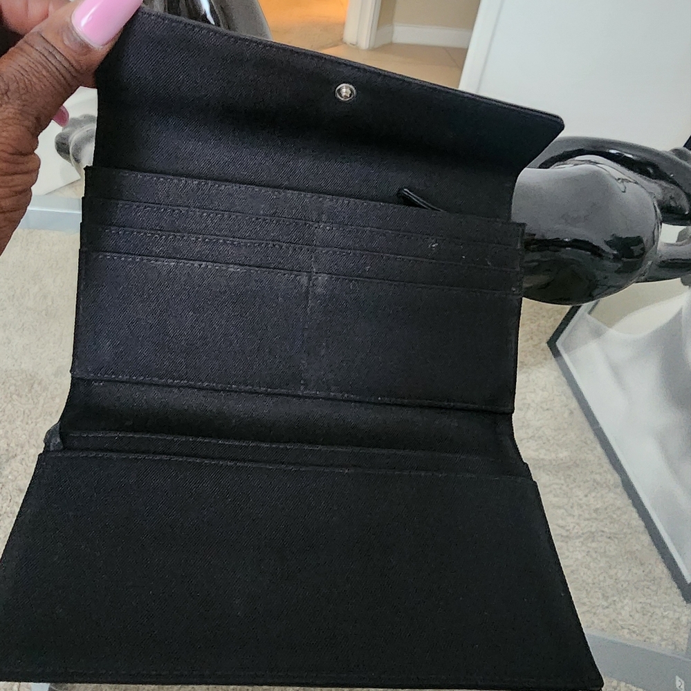 Lauren Ralph Lauren Vintage Black Women's Wallet - Picture 2 of 3